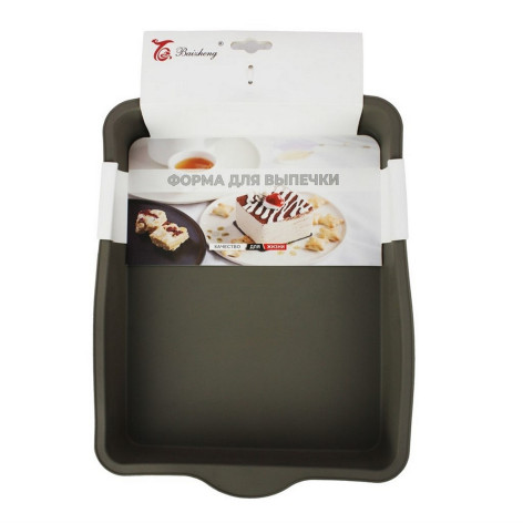 Форма силиконовая для выпечки 30х22х4 см прямоугол Baizheng