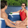 Мини картинка Матрас-остров надувной 239*239*63,5 см с сетчатым дном Lazy Dayz BestWay