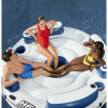 Мини снимок Матрас-остров надувной 239*239*63,5 см с сетчатым дном Lazy Dayz BestWay