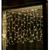 Мини фото Гирлянда светодиодная  2*1,5 м 132 led карандаш белый Fex