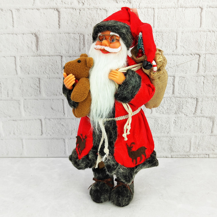 Фото Фигурка новогодняя 45 см Дед Мороз Номер 13 NP-1202 Fex