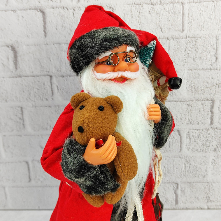 Изображение Фигурка новогодняя 45 см Дед Мороз Номер 13 NP-1202 Fex