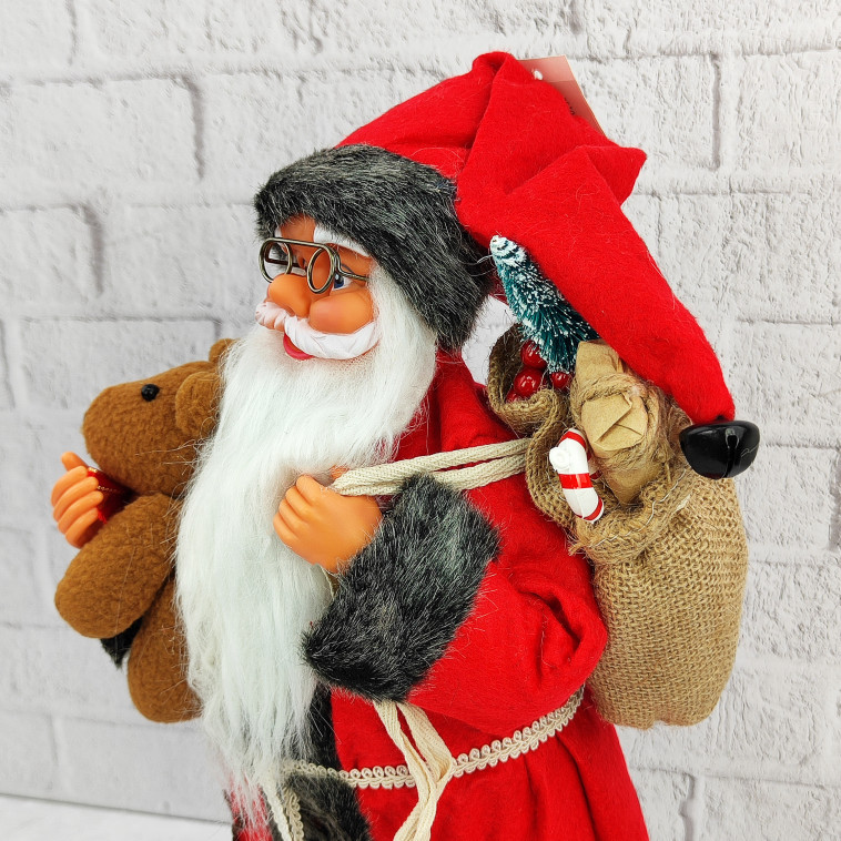 Картинка Фигурка новогодняя 45 см Дед Мороз Номер 13 NP-1202 Fex