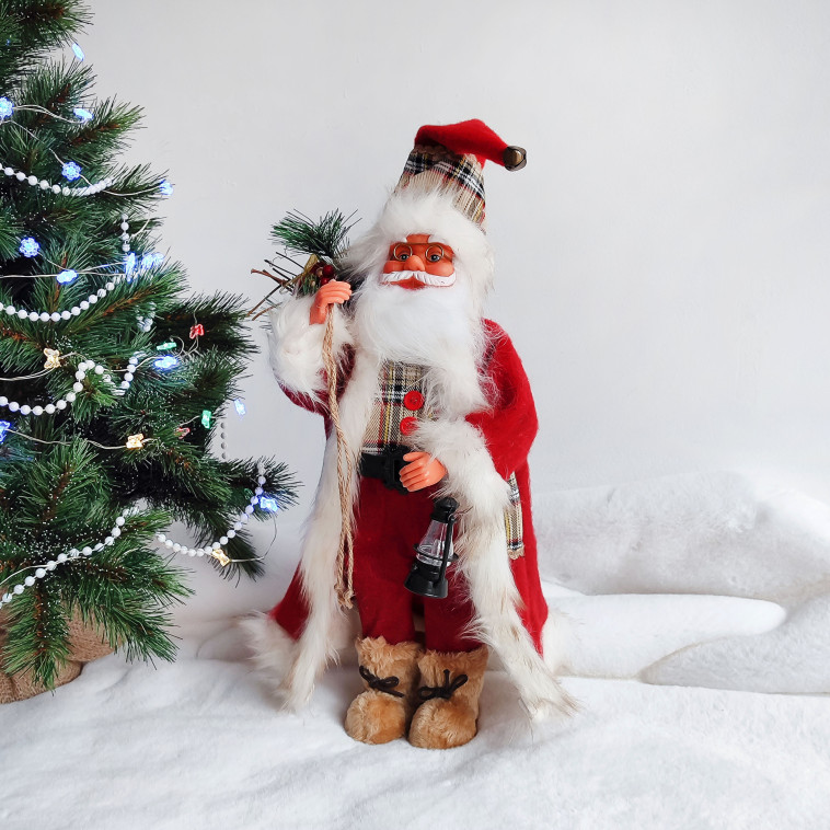Фото Фигурка новогодняя 45 см Дед Мороз Номер 15 NP-1202 Fex