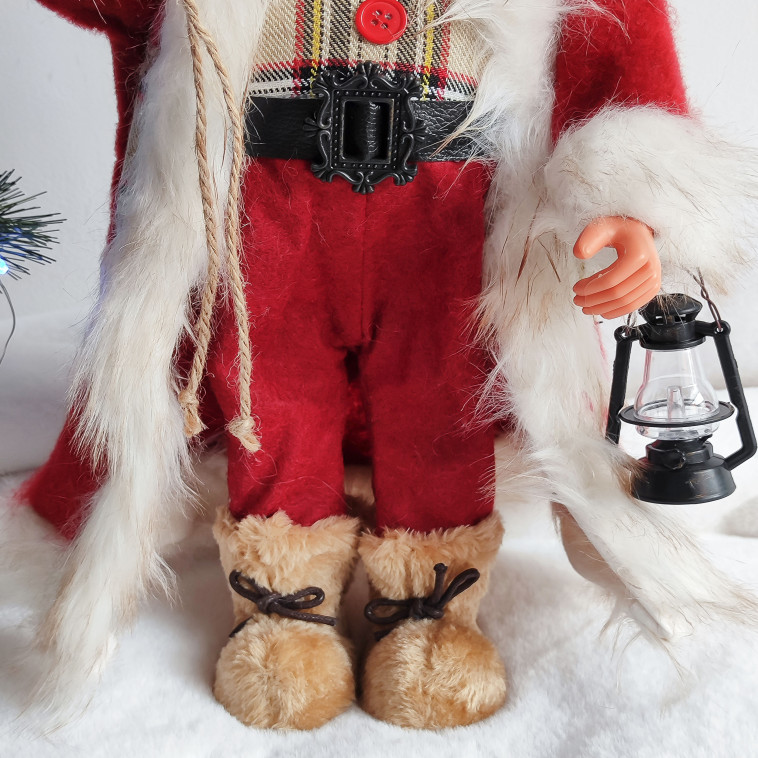 Картинка Фигурка новогодняя 45 см Дед Мороз Номер 15 NP-1202 Fex