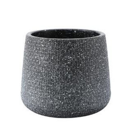 Горшок пластиковый 1 л 13*13*15 см черный BZ-P221 Baizheng