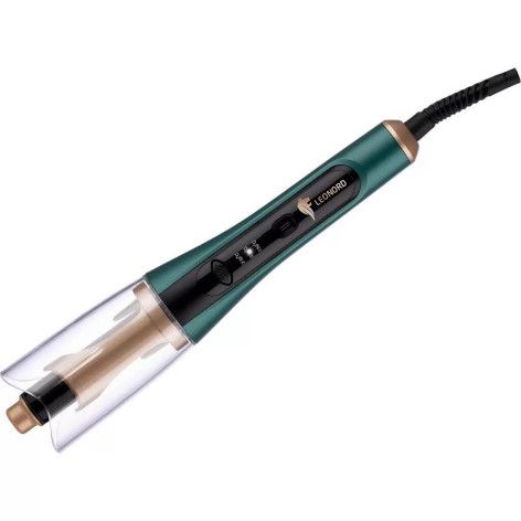 Плойка для завивки волос 40 Вт зелено-черный Leonord