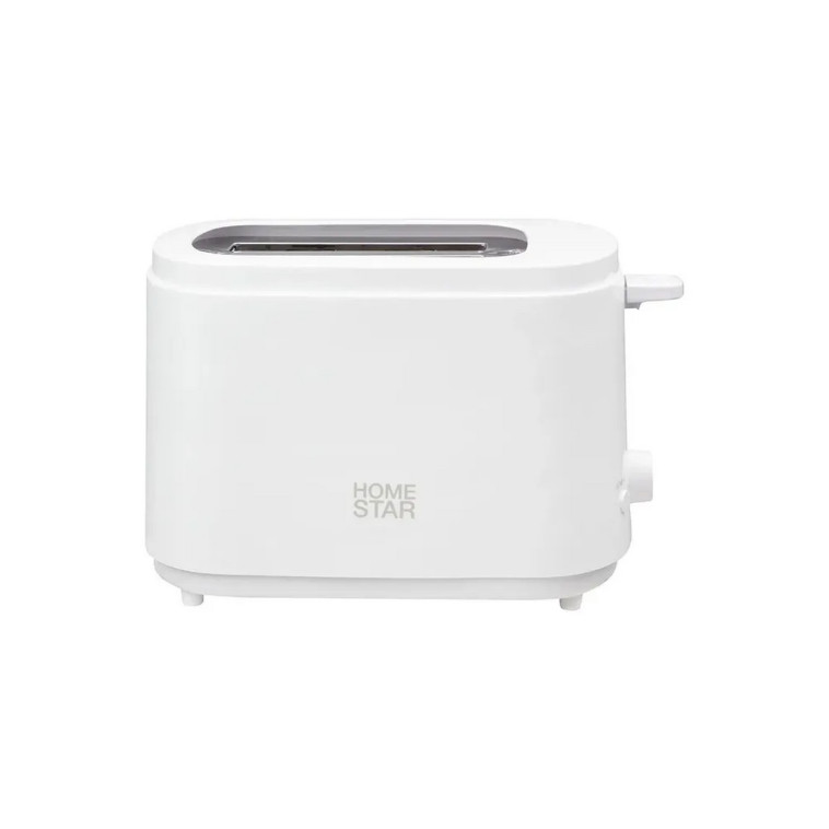 Изображение Тостер 750 Вт 2 слота для хлеба 6 режимов поддон белый HS-1050 HomeStar