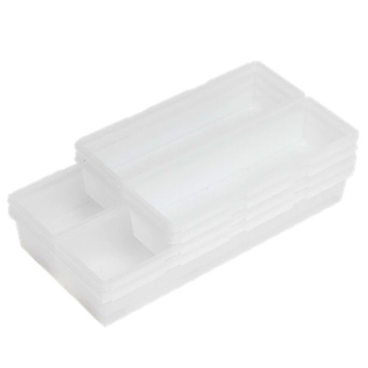 Лоток пластиковый для хранения 320*160*92 мм Комбо 1 прозрачный Violet Лоток пластиковый для хранения 320*160*92 мм Комбо 1 прозрачный Violet