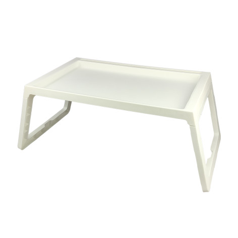 Поднос-столик пластиковый 68*360*26,5 см белый Violet