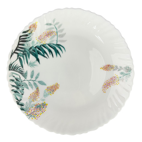 Тарелка стеклокерамическая десертная 19 см Oasis Коралл