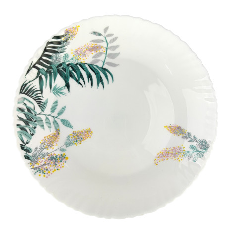 Тарелка стеклокерамическая обеденная 24 см Oasis Коралл