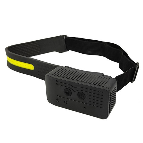 Фонарь налобный 29,2*2,5*3,5 см аккумулятор USB светодиодный 4 режима освещения Baizheng