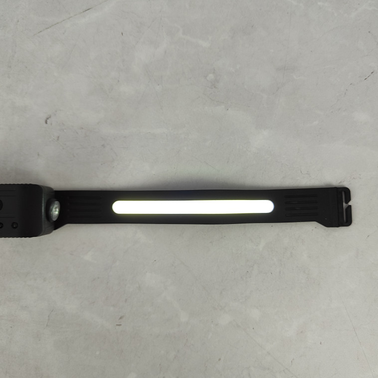 Cнимок Фонарь налобный 29,2*2,5*3,5 см аккумулятор USB светодиодный 4 режима освещения Baizheng