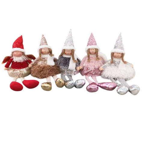 Фигурка новогодняя 53 см ассорти Кукла-Ангел NP-7707 Baizheng