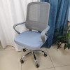 Мини изображение Кресло офисное 59*98 см до 120 кг механизм качания сетка серый Baizheng