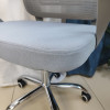 Мини снимок Кресло офисное 59*98 см до 120 кг механизм качания сетка серый Baizheng
