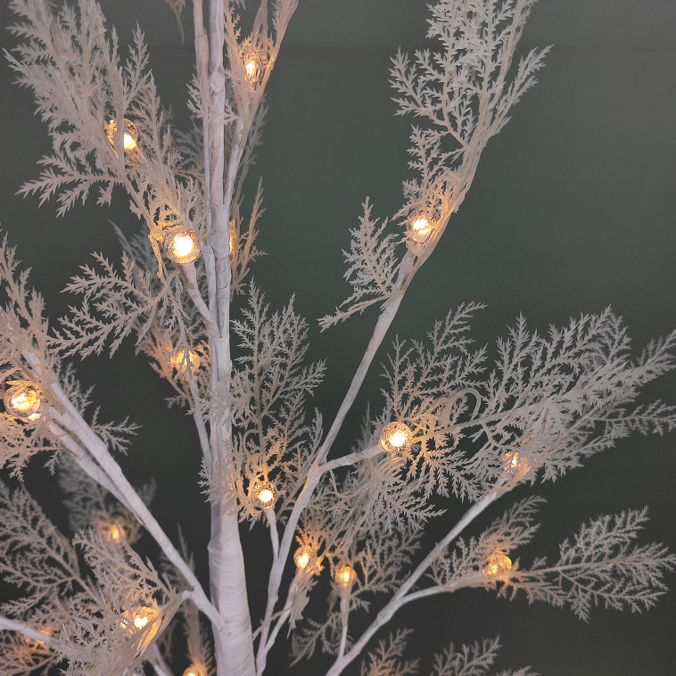 Картинка Фигура светодиодная 150 см основание белый свет желтый Дерево NP-3465 Baizheng