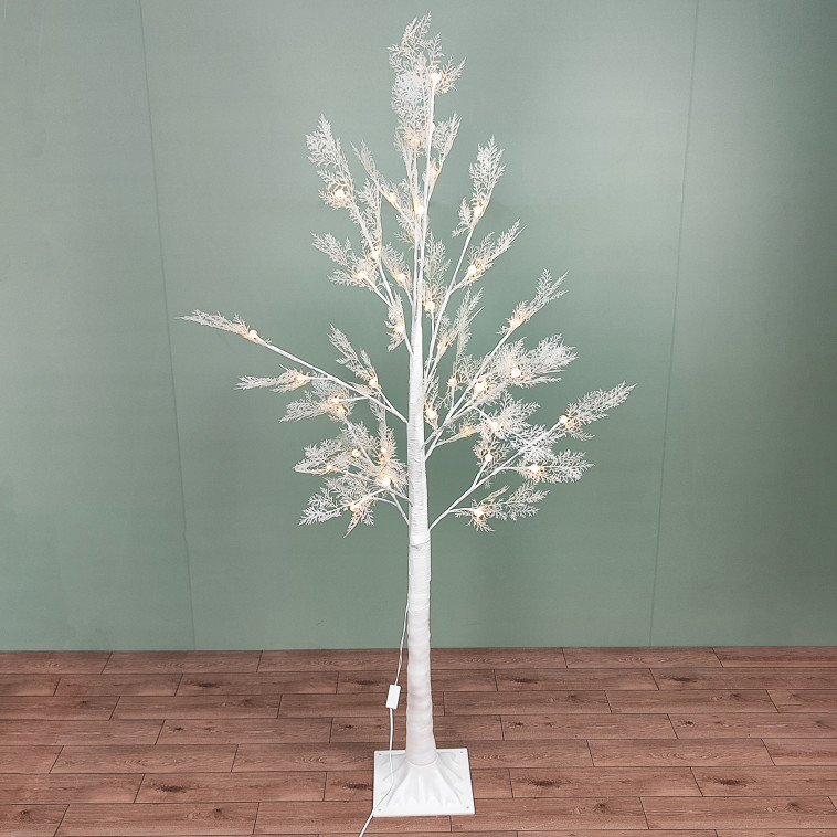 Фотография Фигура светодиодная 150 см основание белый свет желтый Дерево NP-3465 Baizheng