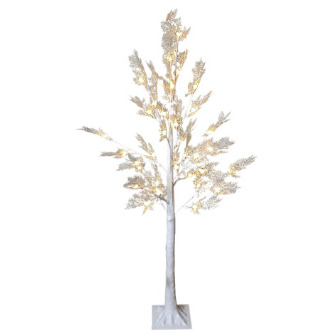 Фигура светодиодная 150 см основание белый свет желтый Дерево NP-3465 Baizheng