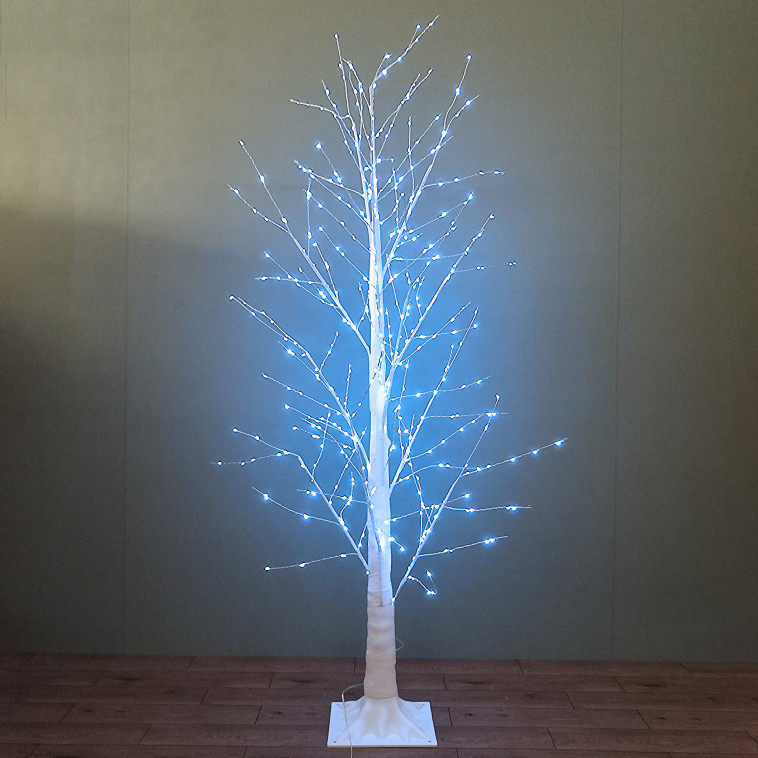 Фото Фигура светодиодная 150см основание белый 8 режимов свет белый Дерево NP-3462 Baizheng
