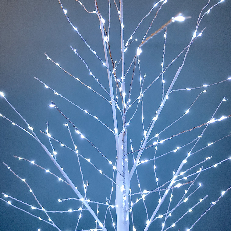 Изображение Фигура светодиодная 150см основание белый 8 режимов свет белый Дерево NP-3462 Baizheng