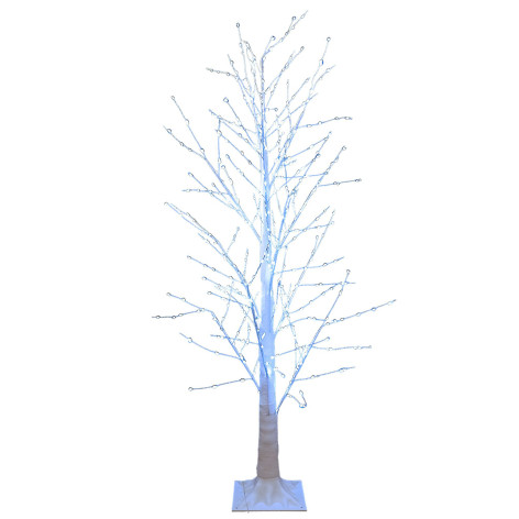 Фигура светодиодная 150см основание белый 8 режимов свет белый Дерево NP-3462 Baizheng