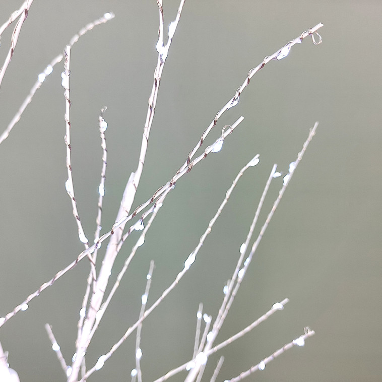 Cнимок Фигура светодиодная 150см основание белый 8 режимов свет белый Дерево NP-3462 Baizheng