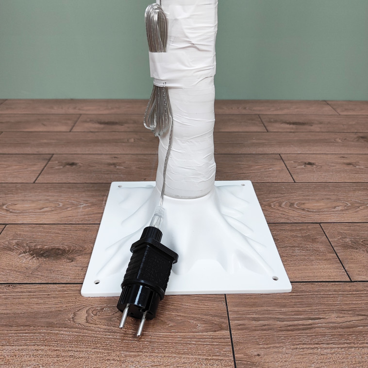 Рисунок Фигура светодиодная 150см основание белый 8 режимов свет белый Дерево NP-3462 Baizheng