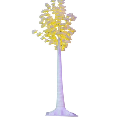 Фигура светодиодная 180 см основание белый свет желтый Дерево NP-3485 Baizheng