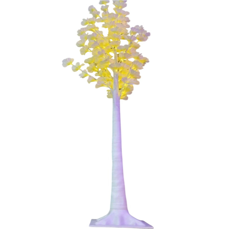 Фигура светодиодная 180 см основание белый свет желтый Дерево NP-3485 Baizheng