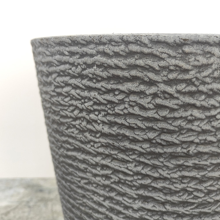 Изображение Горшок пластиковый 15,4 л 27*25*28 см серо-синий Baizheng