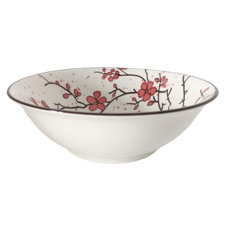 Салатник фарфоровый  15 см 550 мл Sakura Коралл