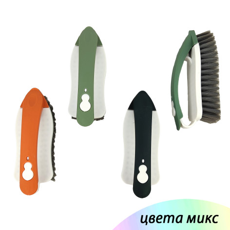 Щетка-утюжок пластиковая 14.5х6.5х6 см цвет ассорти Baizheng Щетка-утюжок пластиковая 14.5х6.5х6 см цвет ассорти Baizheng