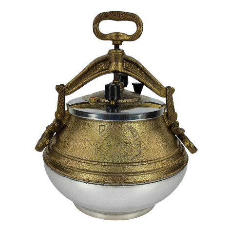 Казан алюминиевый 10 л двухцветный с боковыми ручками Афганский Rashko Baba