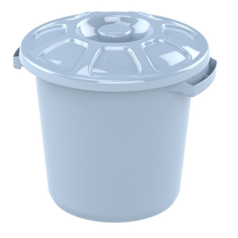 Бак пластиковый  20 л с крышкой пищевой Альт-Пласт