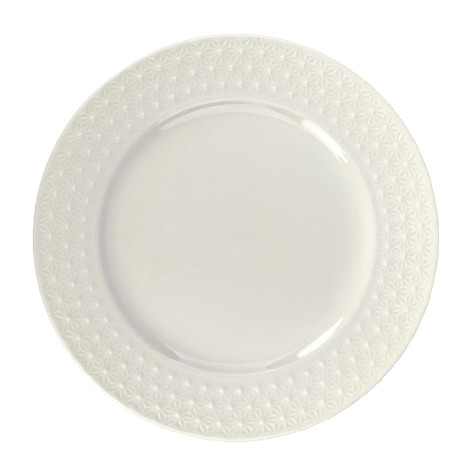 Тарелка фарфоровая десертная 20 см У колодца Коралл