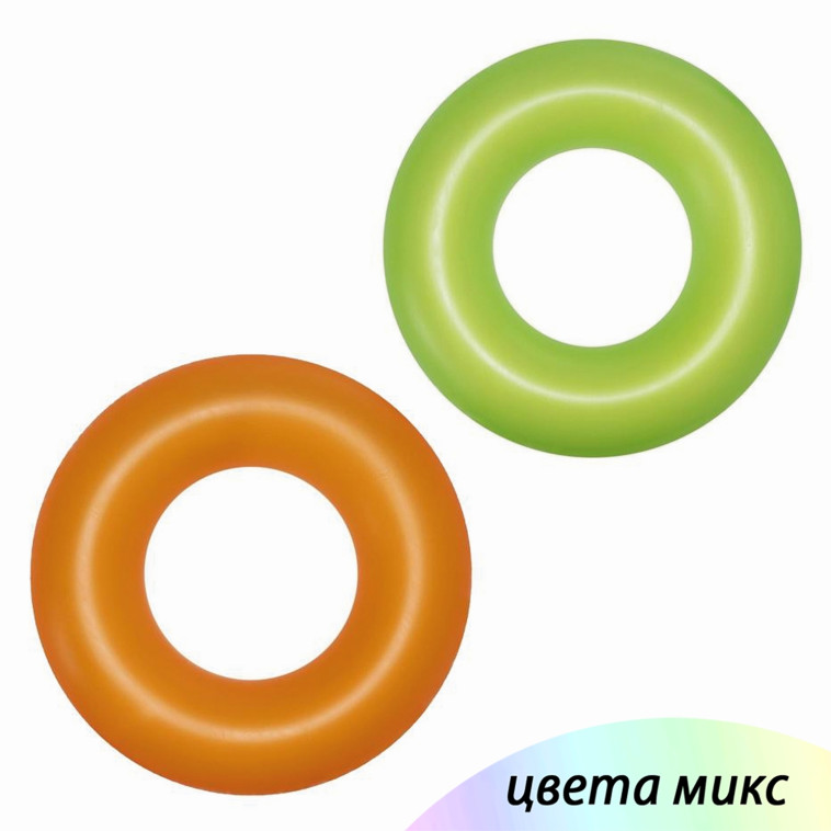 Круг для плавания 76 см Неоновый иней Bestway