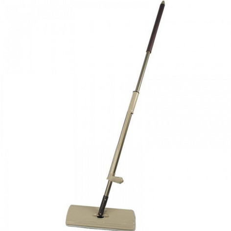 Швабра металлическая 145 см отжим насадка микрофибра 32,5х10,5 см Wring Leonord