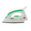 Мини изображение Утюг 2 кВт тефлоновое покрытие пар бело-зеленый HS-4001 HomeStar