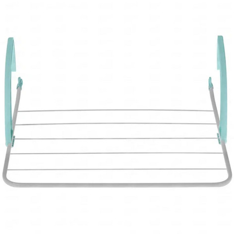 Сушилка металлическая на радиатор для белья 520х470*165 мм белый Nika