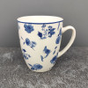 Мини изображение Кружка фарфоровая 340 мл Blue calico Коралл