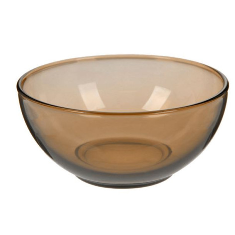 Салатник стеклянный 13 см 350 мл дымка Basilico Pasabahce