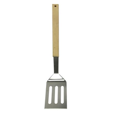 Щипцы нержавеющая сталь для барбекю плоские дерево ручка металл 1,5 мм ЩБ1/1,5 Лесниково