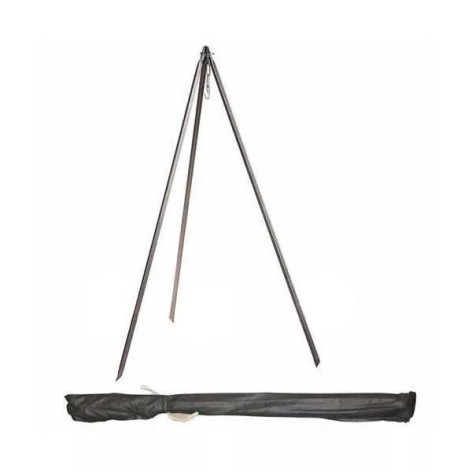 Тренога стальная для казана 0,8 м малая костровая в чехле Лесниково Тренога стальная для казана 0,8 м малая костровая в чехле Лесниково