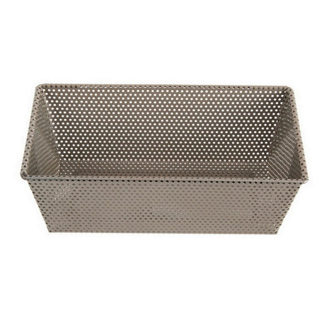 Форма металлическая 21х11,5х7,5 см для выпечки прямоугольная сетчатая Baizheng