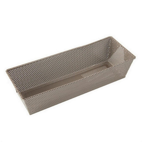 Форма металлическая 31х11,5х7,5 см для выпечки прямоугольная сетчатая Baizheng
