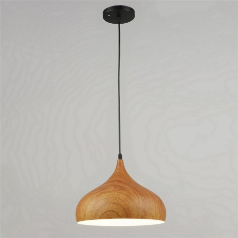 Люстра кухонная 1 плафон 30*21*80 см Е27 60Вт 4м2 плафон металл черный Baizheng