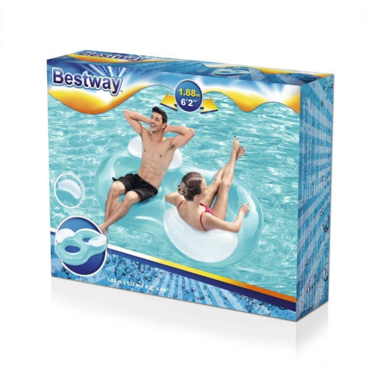 Изображение Круг для плавания 188*117 см для двоих BestWay