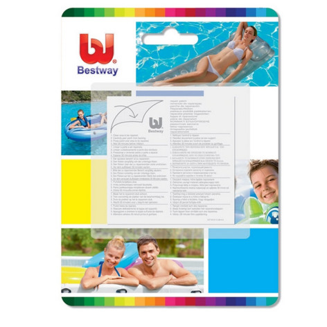 Набор самоклеящихся заплаток 10 шт 6,5*6,5 см BestWay